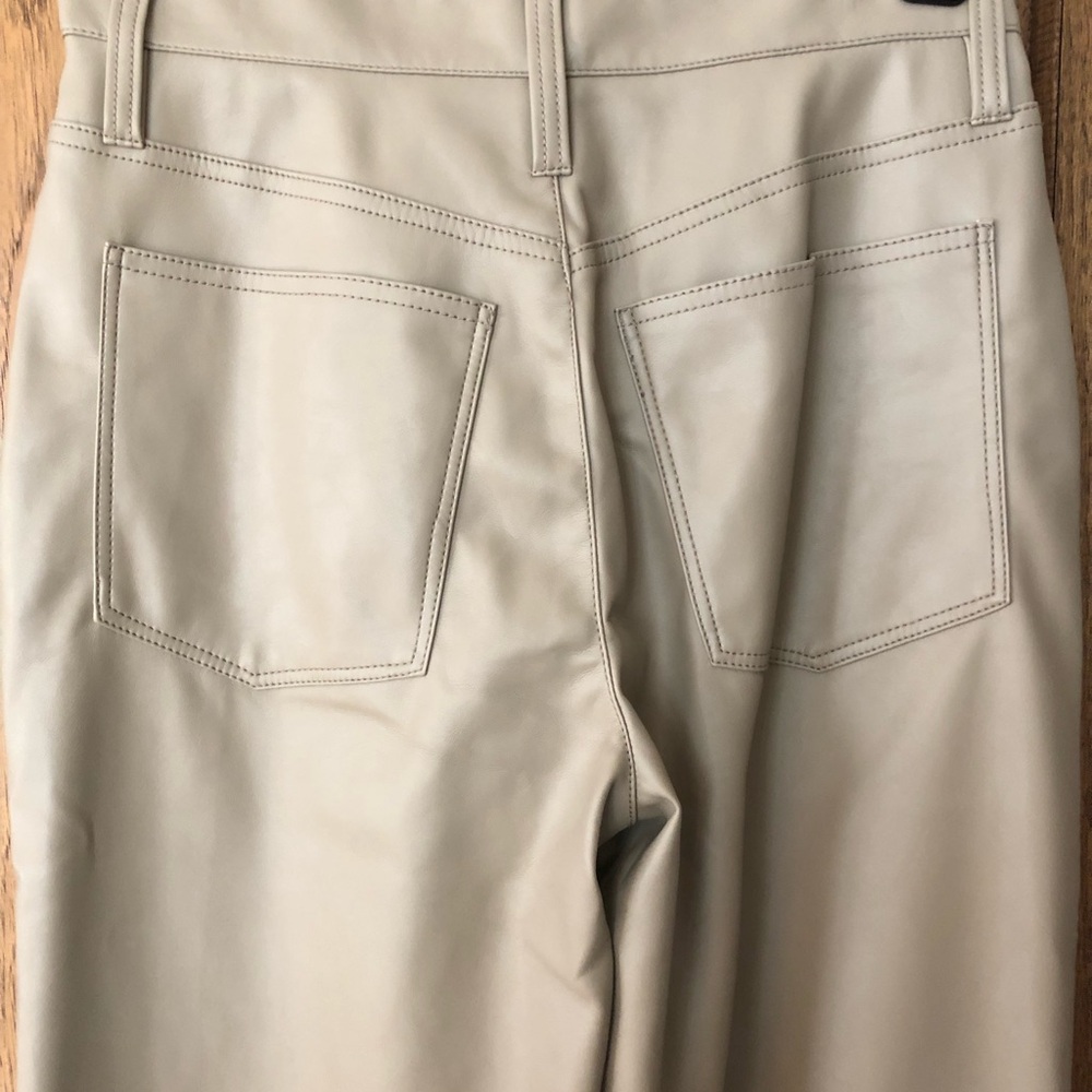 Madewell faux leather pants - Picture 3 of 6